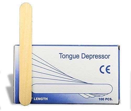 Wooden Tongue Depressor Stick