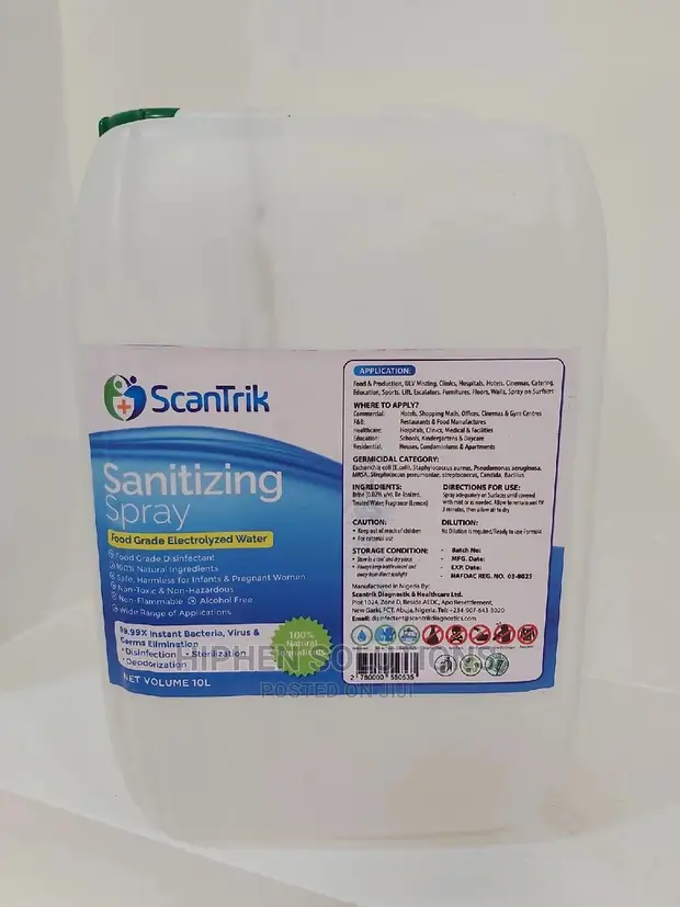 Disinfectant Solution Dealers In Abuja